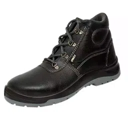 E-VOLT Steel Toe Leather Safety Shoes High Ankle PU Sole Size UK 6 Black, 82214-7017 P.E.K.K.A-picture-48