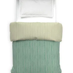 Ddecor Live Beautiful Primary Collection Reversible Single Dohar- Green image 3