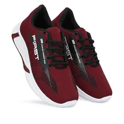 Free Kicks Men Multicoloured Mesh Marking Running Sports Shoes image 3