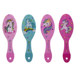 Asera Unicorn Theme Hair Brush Pack of 12 - Multicolor image 2