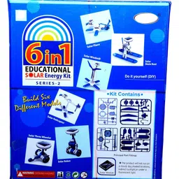 Urbane Chic Educational 6 in 1 Solar Energy KIT Series-2Game for Kids Science and Solar Energy KIT Game for Kids-Series-2(Multicolor) image 2