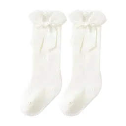 SYGA Kids Above Knee Length Cotton Socks-picture-38