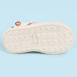 Babyoye Velcro Closure Casual Shoes with Panda Applique - Brown image 5