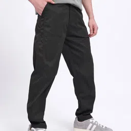glitchez Men Straight Fit Trousers-image-68