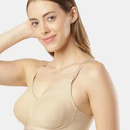 Jockey Wirefree Non Padded Cotton Full Coverage Nursing Bra-ES08 image 5
