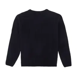 Cantabil Kids Navy Embellished Full Sleeves Sweater image 2