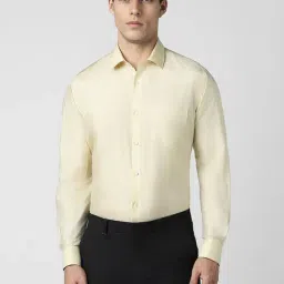Van Heusen Yellow Regular Fit Shirt-picture-33