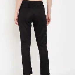 Okane Black Regular Fit Trackpants image 2