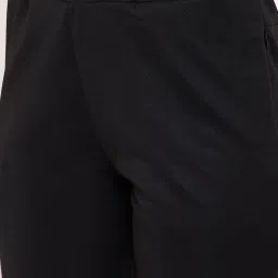 Okane Black Regular Fit Trackpants image 5