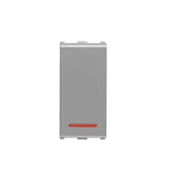 Anchor Roma Urban 1 Module 20 A 1 Way Switch with Indicator Silver 66144S-image-69