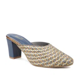Inc.5 Women's Blue Mule Sandals image 2