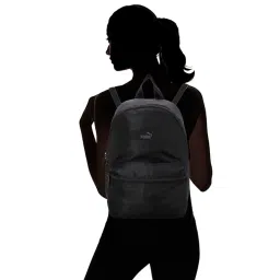 Puma Black Polyester Medium Backpack image 2