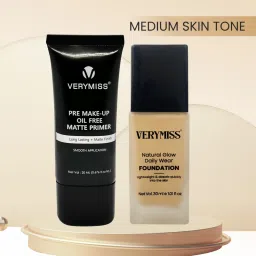 Verymiss Foundation + Oil Free Primer Medium Tone (VMFD06-03, VMPR02) image 2