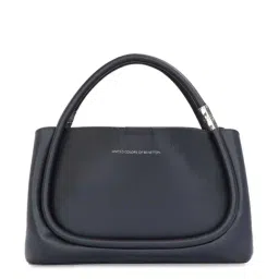 United Colors of Benetton Elle Black Solid Handbag-image-50
