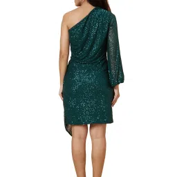 Globus Green Embellished Bodycon Dress image 2
