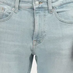 Tommy Hilfiger Blue Cotton Slim Fit Jeans image 5