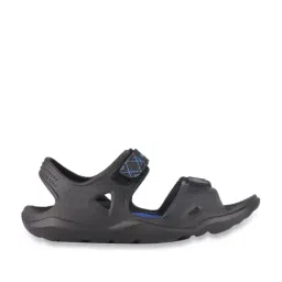 Furo By Red Chief Men's Black Floater Sandals-picture-39