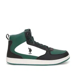 U.S. Polo Assn. Men's MYLES Black Ankle High Sneakers image 2