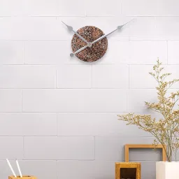 CHRONIKLE Elegant Round Multicolor Iron Wall Clock image 2