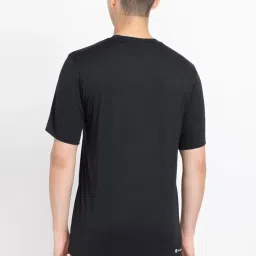 Adidas Black Regular Fit Printed Sports T-Shirt image 2