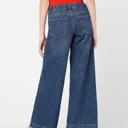 KIDS ONLY Blue Cotton Flared Fit Jeans image 2