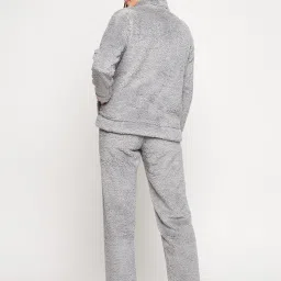 MADAME M Secret Grey Graphic Print Sweatshirt With Pyjamas image 2