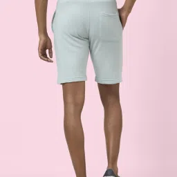 People by Pantaloons Green Regular Fit Shorts image 2