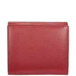 Tommy Hilfiger Redwood Red Solid Bi-Fold Wallet for Women image 3