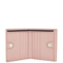 Tommy Hilfiger Redwood Pink Solid Bi-Fold Wallet for Women image 4