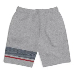 HELLCAT Kids Grey Printed Shorts image 2