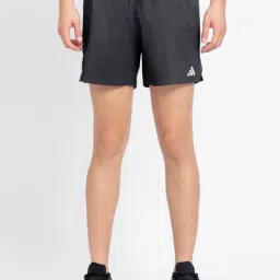 Adidas Black 91% Polyester 9% Elasthane Regular Printed  Shorts-picture-38