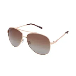 Gio Collection G0002C01 Brown Aviator image 2