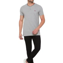 Spykar Black Slim Fit Lightly Washed Jeans image 5