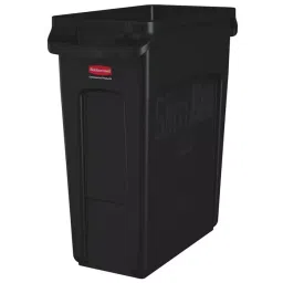 RUBBERMAID 60L Black PE Waste Bin, 1955959-picture-32