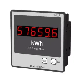 Multispan EM-1P Single Phase KWh Energy Power Meter for Industrial Use-picture-30