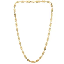 VOJ Gold Plated Designer Square Women Chain image 4