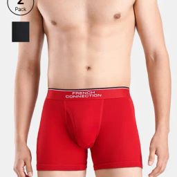 French Connection Multi-Color Blended Logo Trunks Pack of 2-picture-21
