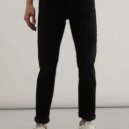 Lee Black Cotton Slim Fit Jeans-image-37