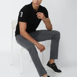 Peter England Jeans Grey Regular Fit Jeans image 5