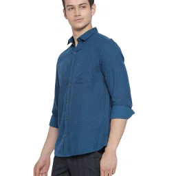 Turtle Blue Printed Shirt image 3