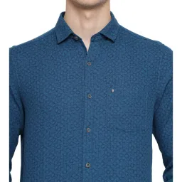 Turtle Blue Printed Shirt image 5