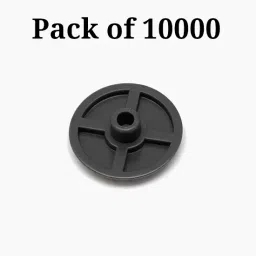Ebco Cap Black Finish Compatible for Minifix MF16/18/25, MFC1 (Pack of 10000) image 2