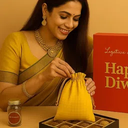 Myntra Elegant Homes Yellow Set of 6 Reusable Multi-Utility Organisers image 3