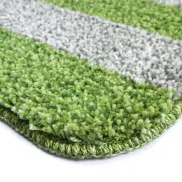 Saral Home Green Polyester Bathmats Set of 2 image 4