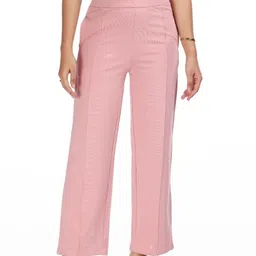 E-MAX Women Relaxed Easy Wash Trousers-picture-23