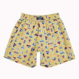 Gini and Jony Boys Conversational Printed Mid-Rise Pure Cotton Shorts-picture-43