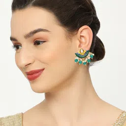 Anouk Floral Drop Earrings image 5