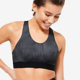 Domyos By Decathlon Underwired Slip-on Lightly Padded Bra-picture-36