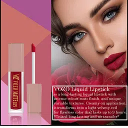 VOZO Set Of 4 Matte Finish Liquid Lipsticks-106-202-203-204 image 3