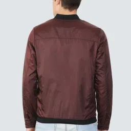 Louis Philippe Sport Maroon Regular Fit Jacket image 2